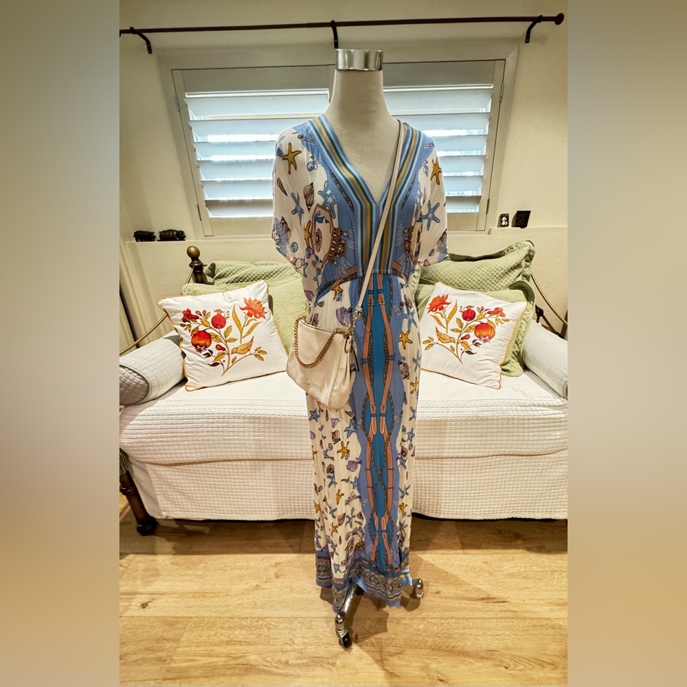 Hale Bob LA Designer Boho Maxi Dress